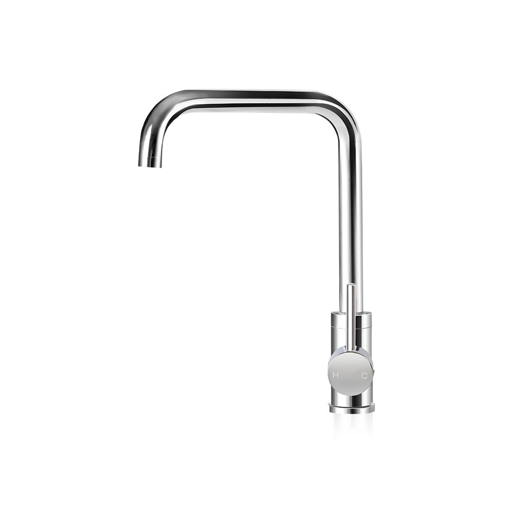 Cefito Kitchen Mixer Tap Mixer Rectangle Sink Faucet Basin Laundry Chrome