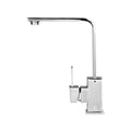 Grifo mezclador de cocina Cefito, grifo mezclador cuadrado para fregadero, lavabo, lavadero, cromo