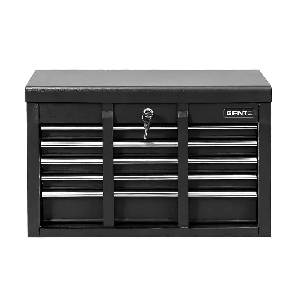 GIANTZ 5 Drawer Tool Chest Box Cabinet Lockable Garage Storage Organiser Black