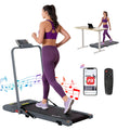 Cinta de correr eléctrica Everfit para debajo del escritorio, para gimnasio en casa, fitness, 400 mm, color gris