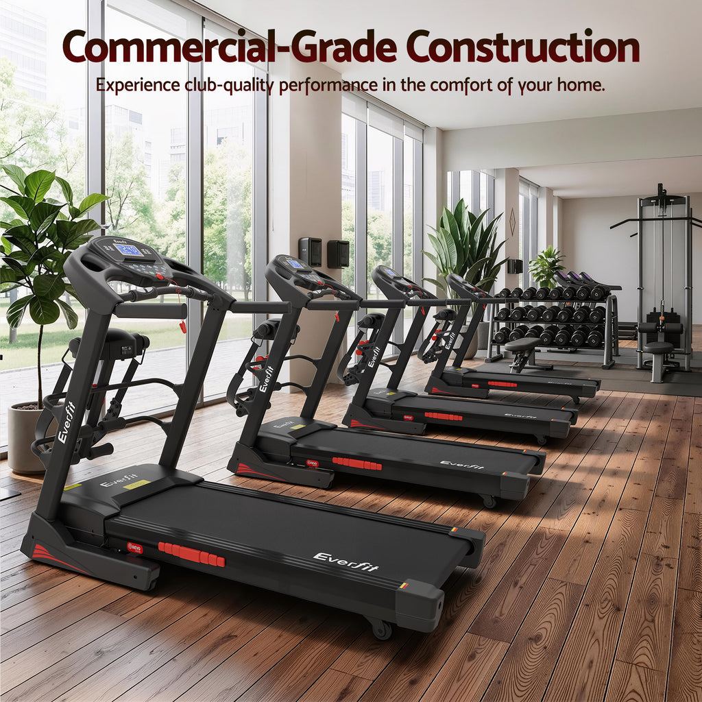 Everfit Treadmill Electric Home Gym Fitness Exercise Machine w/ Massager 480mm