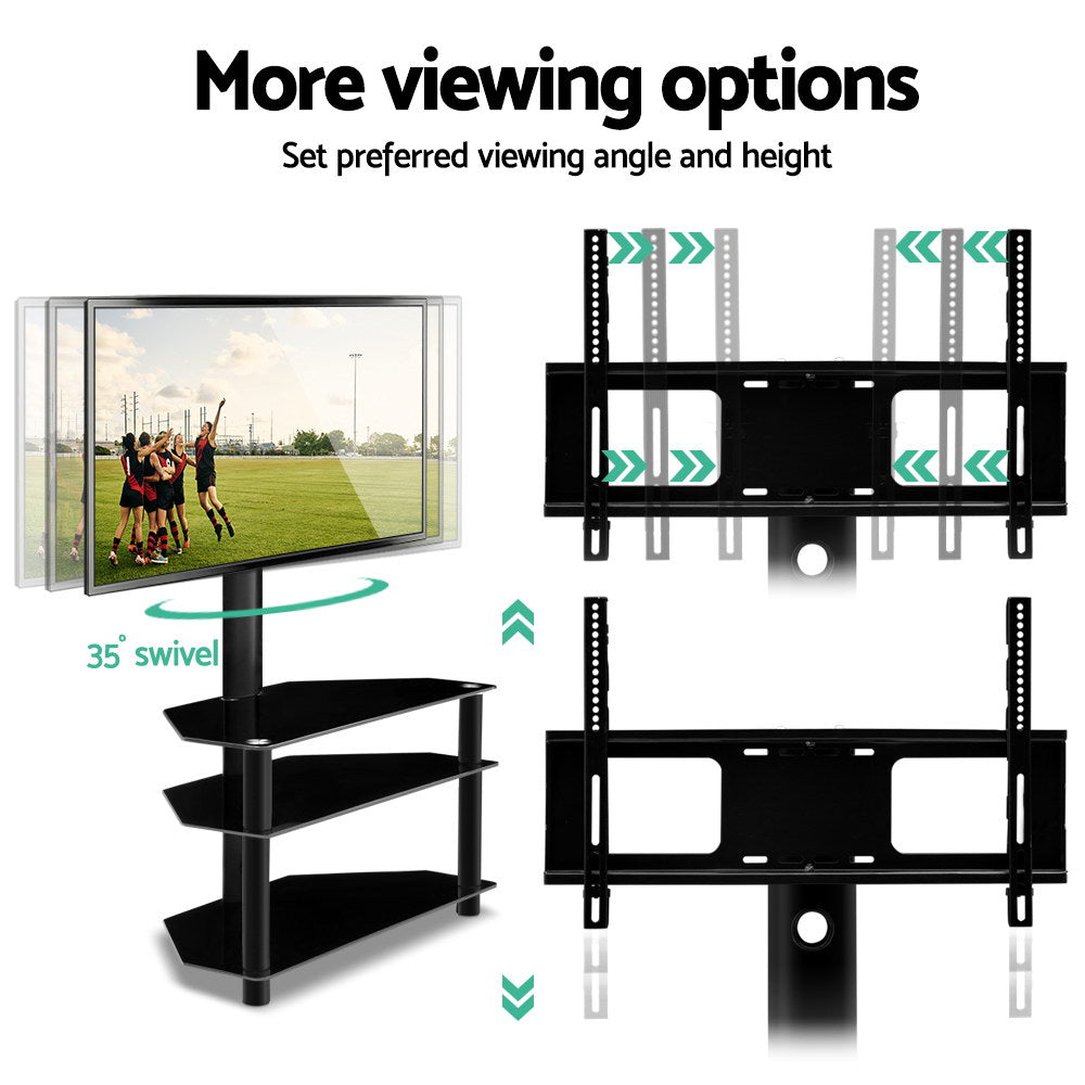 Artiss TV Stand Mount Bracket for 32"-60" LED LCD 3 Tiers Storage Floor Shelf