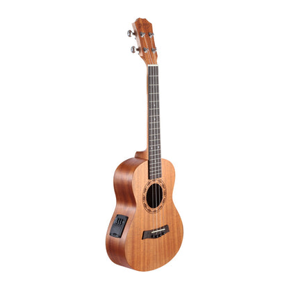 Ukelele tenor Alpha Equaliser de 26" de caoba natural, regalo para principiantes con funda