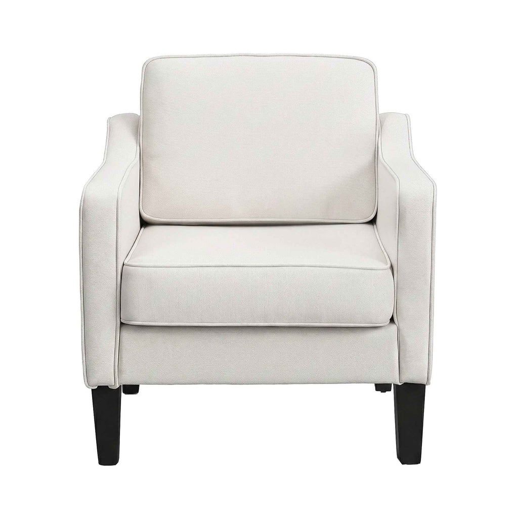 Artiss Armchair Lounge Accent Chair Linen Fabric Beige