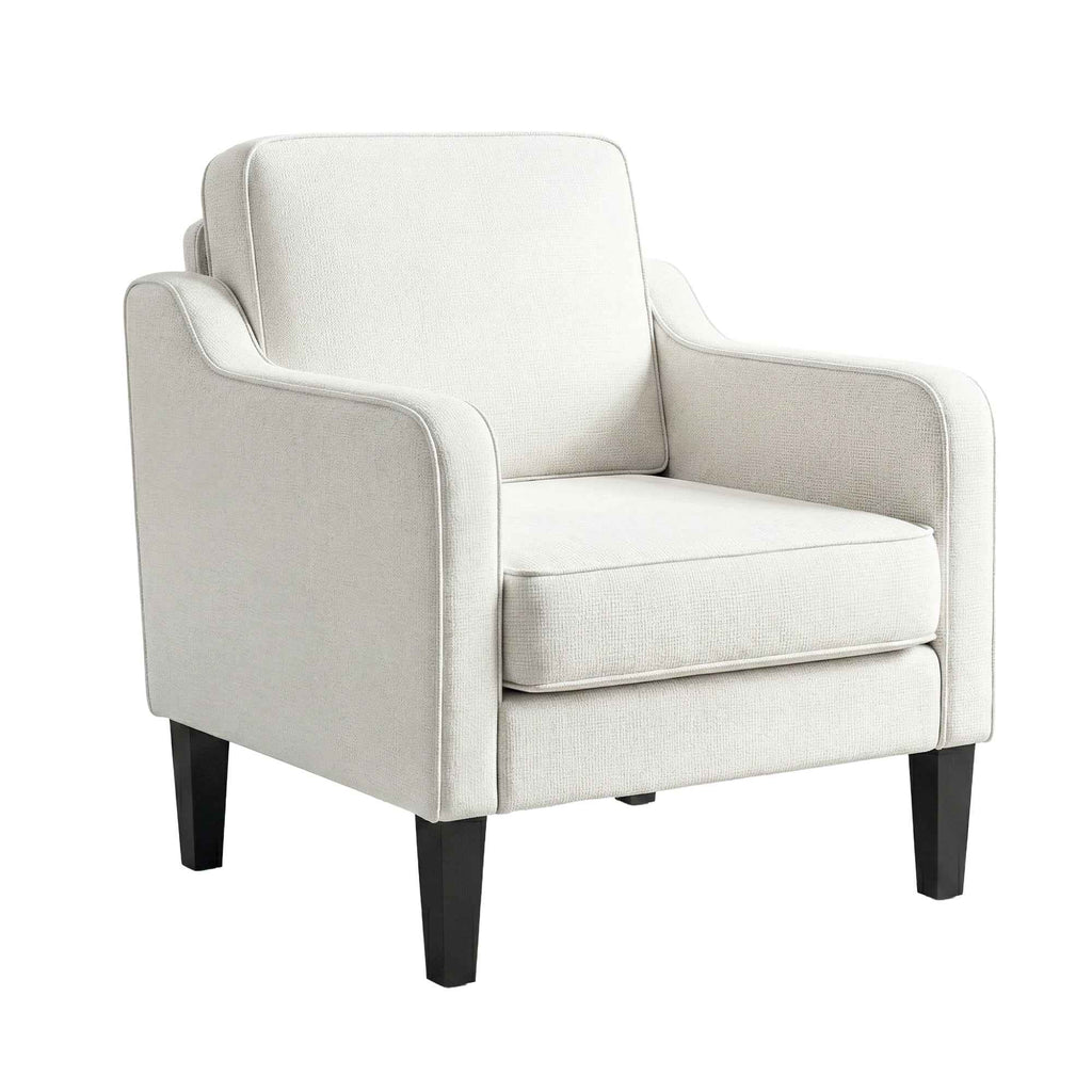 Artiss Armchair Lounge Accent Chair Linen Fabric Beige
