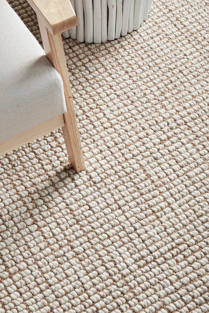 Arabella Natural Rug by Rug Culture - 320X230CM