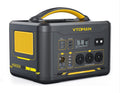 1000W 1408Wh Solar Generator 10A Black Portable Power Station