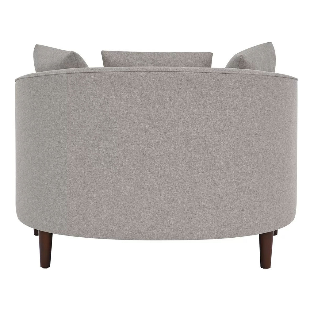 Accent Chair with Storage Ottoman