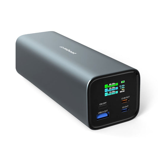 Banco de energía mbeat Gorilla Power 27000mAh USB-C PD 140W para computadora portátil, tableta y teléfono inteligente