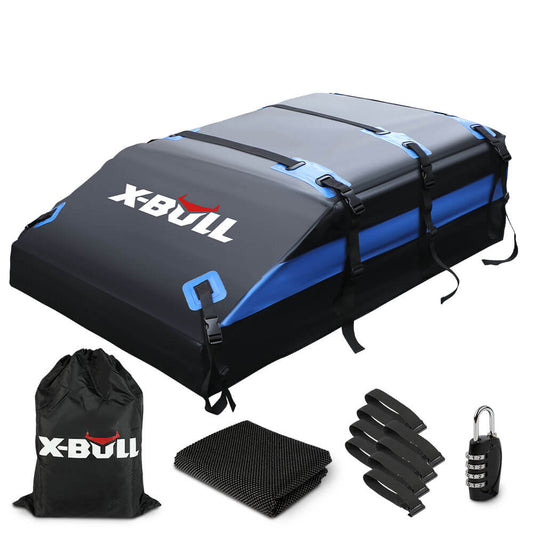 Portaequipajes de techo para coche X-BULL, resistente al agua, para carga, cubo, bolsa de viaje de 425 l