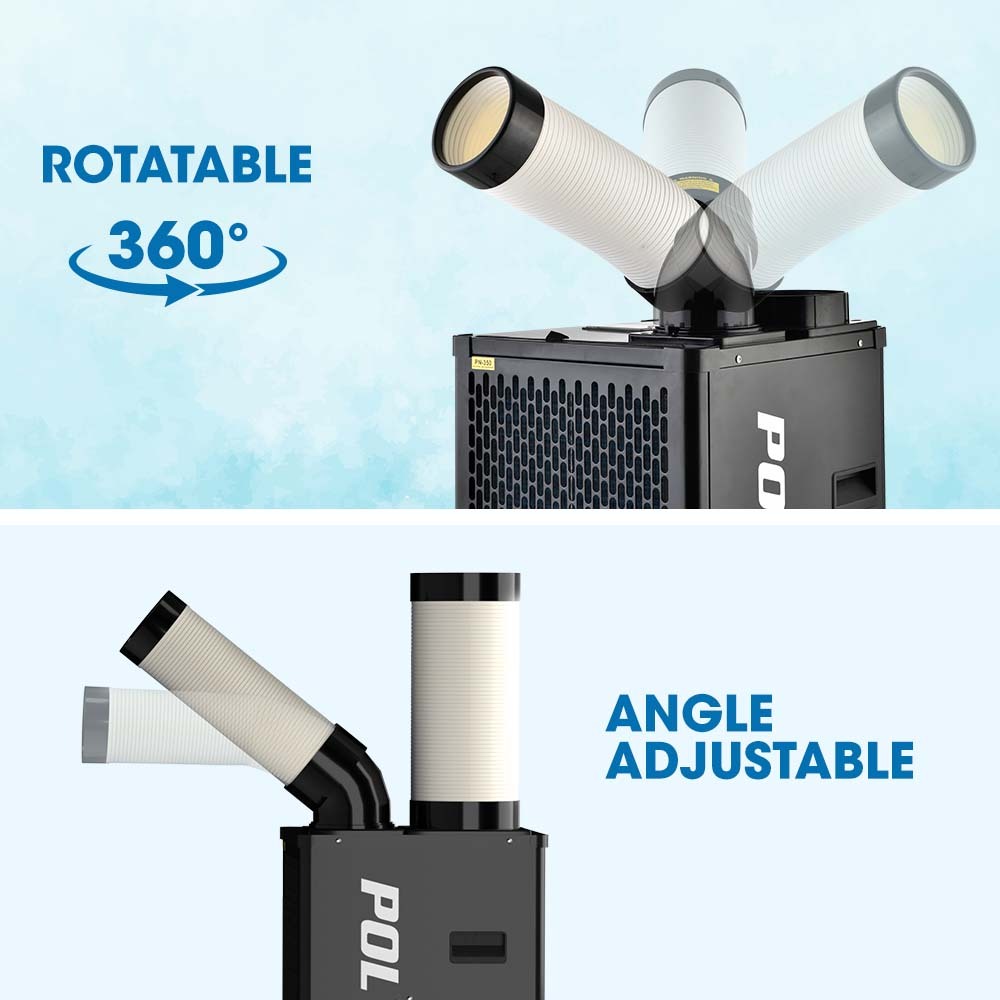 POLYCOOL 2.7kW Portable Industrial Spot Cooler - YDS.com.au