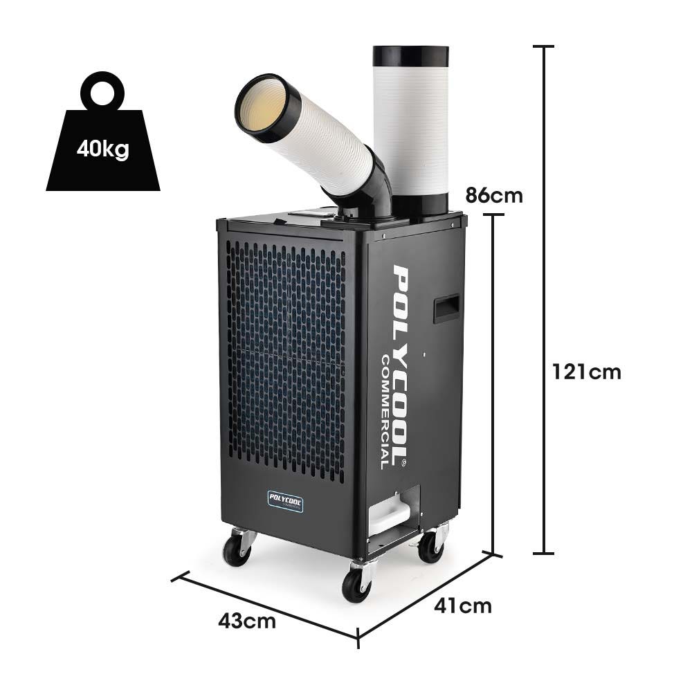 POLYCOOL 2.7kW Portable Industrial Spot Cooler - YDS.com.au