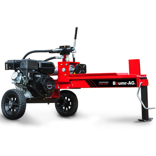 BAUMR-AG 12 Tonne Petrol Hydraulic Wood Log Splitter, - HPS400