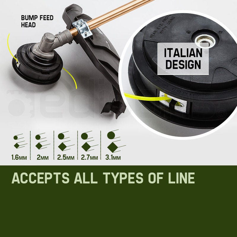 Baumr-AG Pole Chainsaw Brush Cutter Whipper Snipper Hedge Trimmer Saw Multi Tool