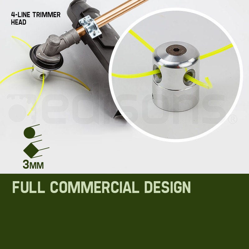 Baumr-AG Pole Chainsaw Brush Cutter Whipper Snipper Hedge Trimmer Saw Multi Tool