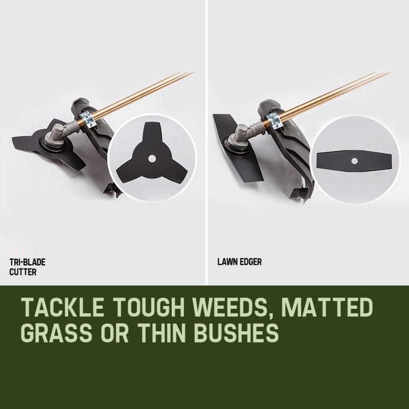 Baumr-AG Pole Chainsaw Brush Cutter Whipper Snipper Hedge Trimmer Saw Multi Tool