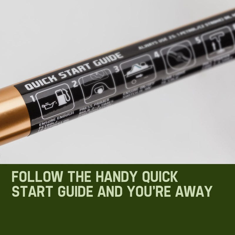 Baumr-AG Pole Chainsaw Brush Cutter Whipper Snipper Hedge Trimmer Saw Multi Tool