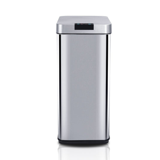 MIRAKLASS Sensor Bin 50L Narrow Silver Square