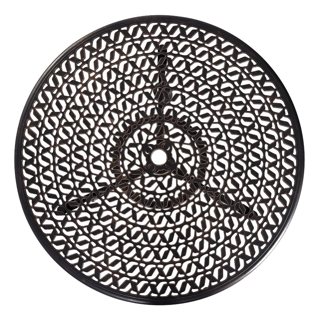 Prato Cast Aluminium Dining Table