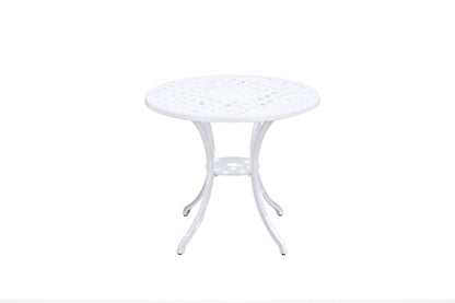 Remy Aluminium Table White