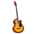 Karrera 43in Acoustic Bass Guitar Sunburst