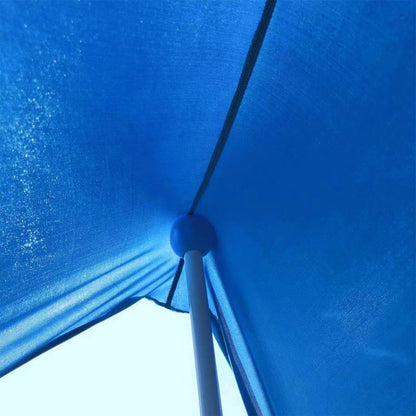 Toldo para tienda de playa Wallaroo, 2 m x 2 m, color azul 