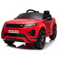 Vehículo eléctrico para niños con licencia Kahuna Land Rover, con control remoto, color rojo