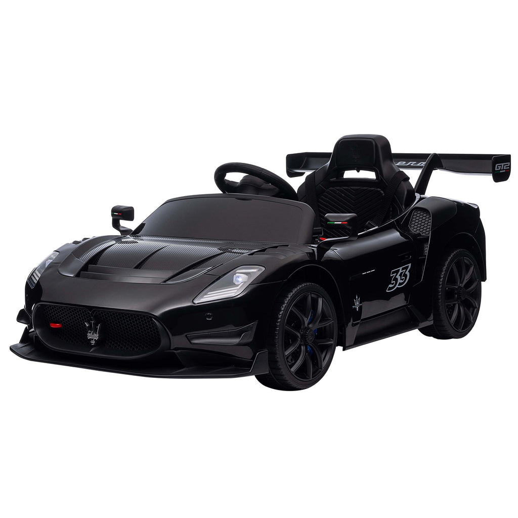 Kahuna Maserati MC20 GT2 Licensed Electric Kids Ride On Race Car Black