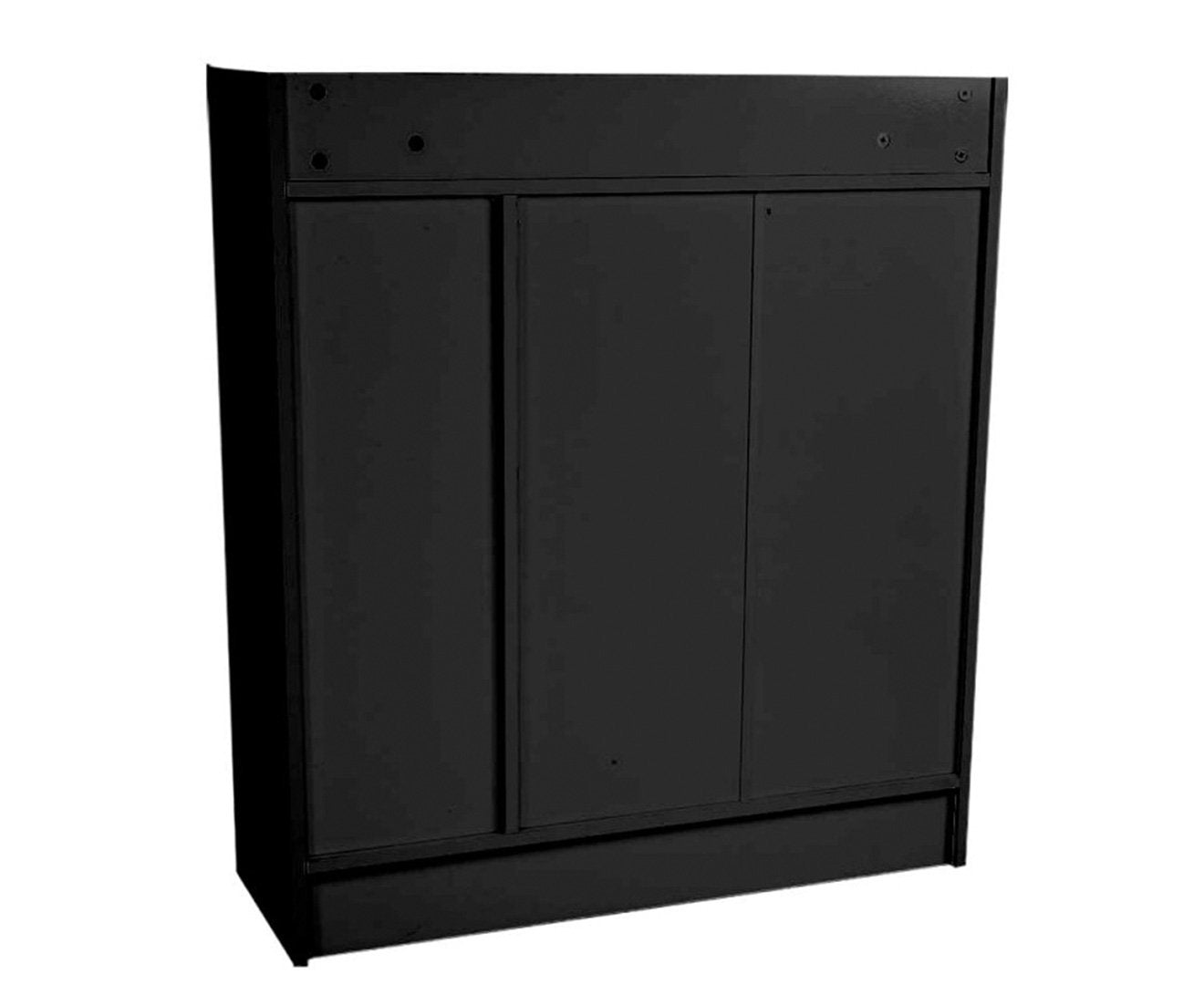 Sarantino 21 Pairs Shoe Cabinet Rack Storage Organiser 80 x 30 x 90cm in Black