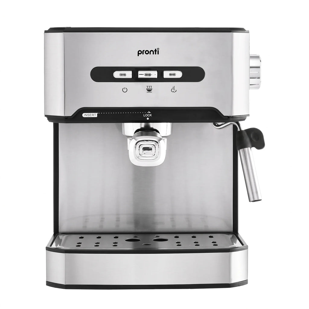 Pronti 1.6L Automatic Coffee Espresso Machine with Steam Frother