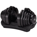Powertrain 1x 40kg Adjustable Dumbbell