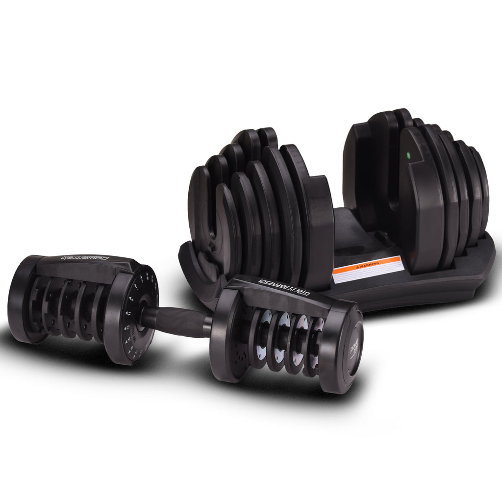 Powertrain 1x 40kg Adjustable Dumbbell