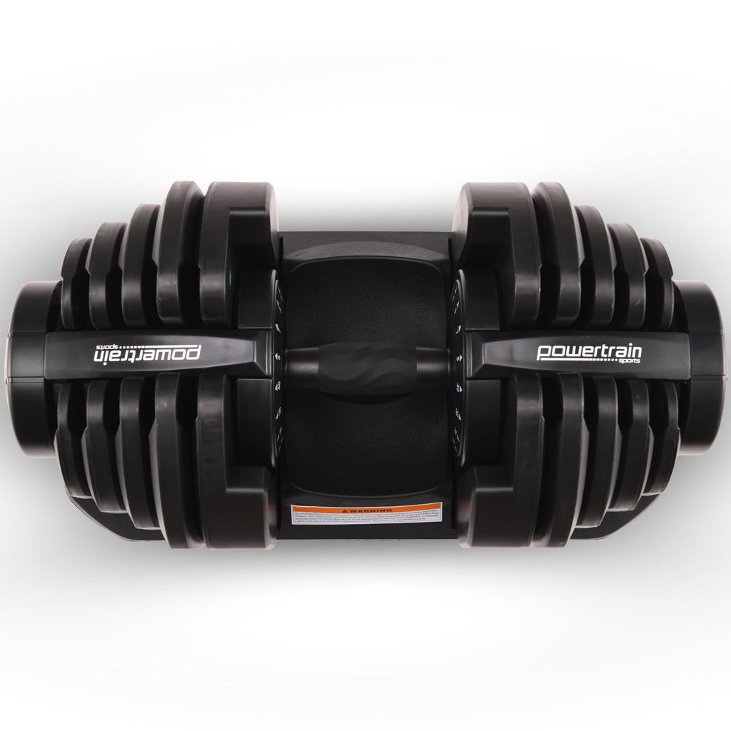 Powertrain 1x 40kg Adjustable Dumbbell
