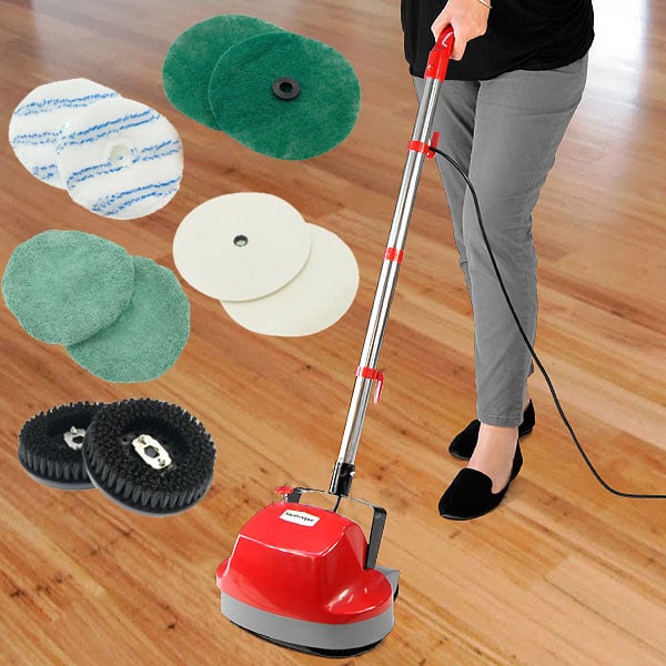 Klika Electric Floor Polisher Timber Hard Tile Waxer Cleaning Buffer Cleaner