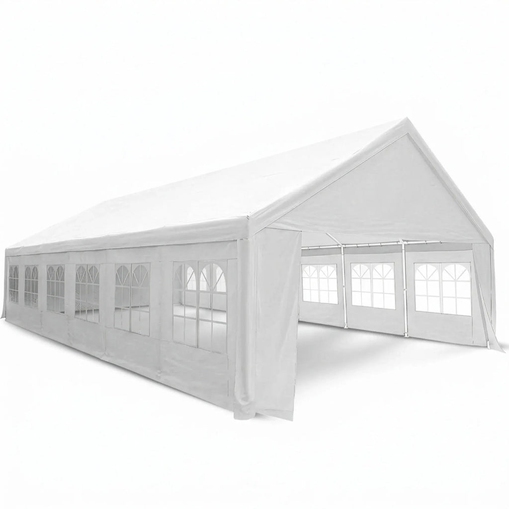 Wallaroo 6x12m Outdoor Event Marquee Gazebo Party Wedding Tent - White