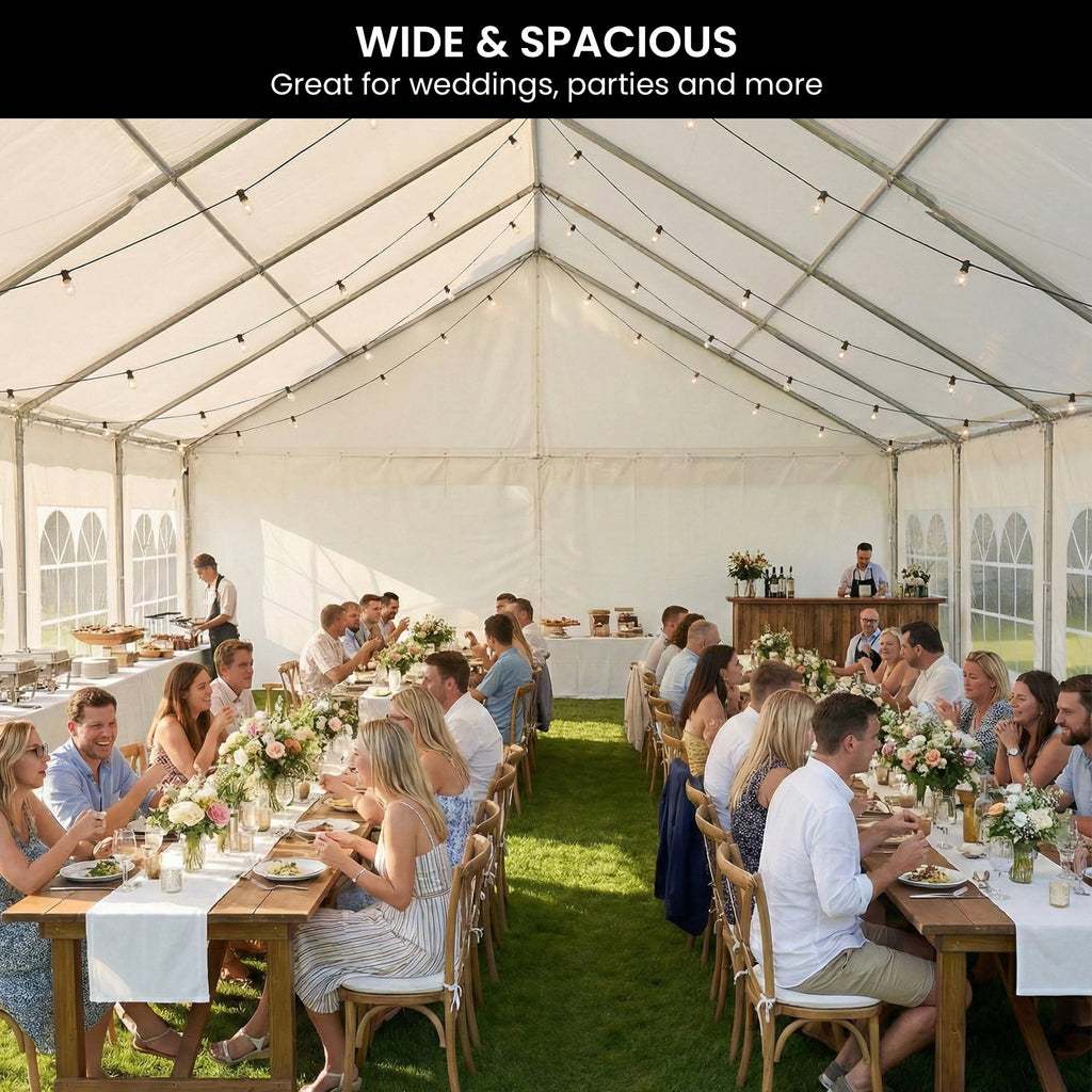 Wallaroo 12m x 6m outdoor event marquee carport tent