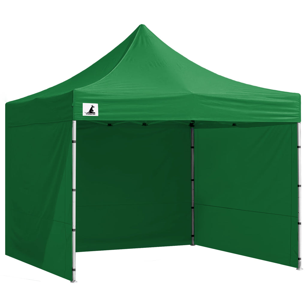 Carpa Gazebo Wallaroo 3x3 plegable para exteriores, color verde