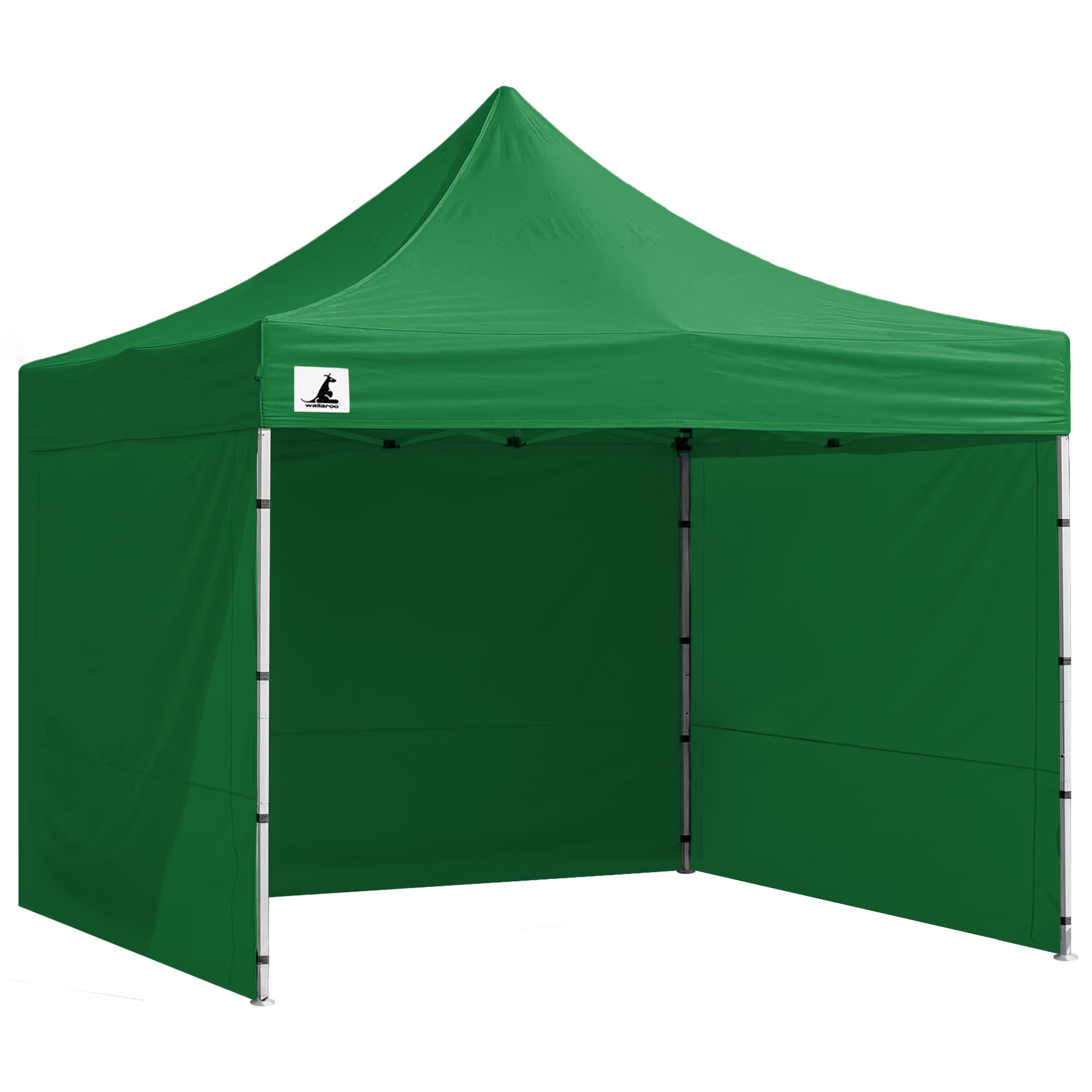 Carpa Gazebo Wallaroo 3x3 plegable para exteriores, color verde