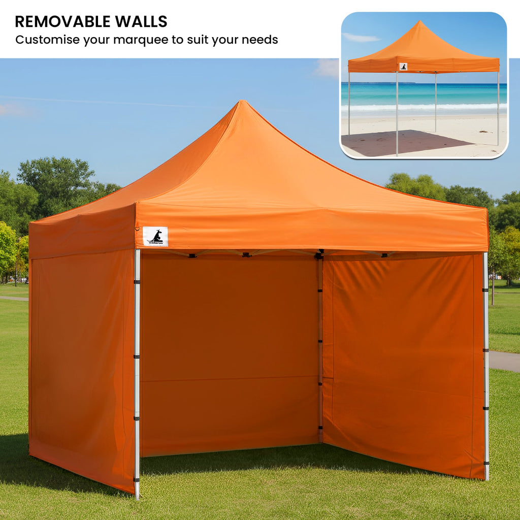 Carpa Gazebo Wallaroo 3x3 PopUp Outdoor - Naranja