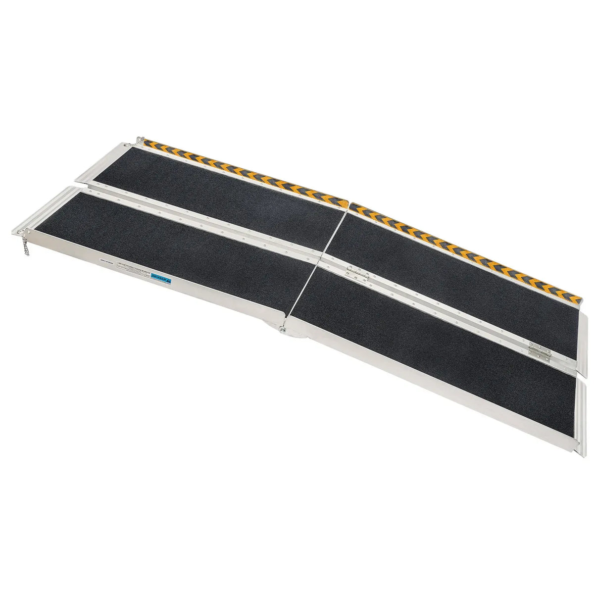 Kartrite 5FT Folding Aluminium Wheelchair Ramp Portable Suitcase Mobility Scooter Ramp Non-Slip 272kg Capacity