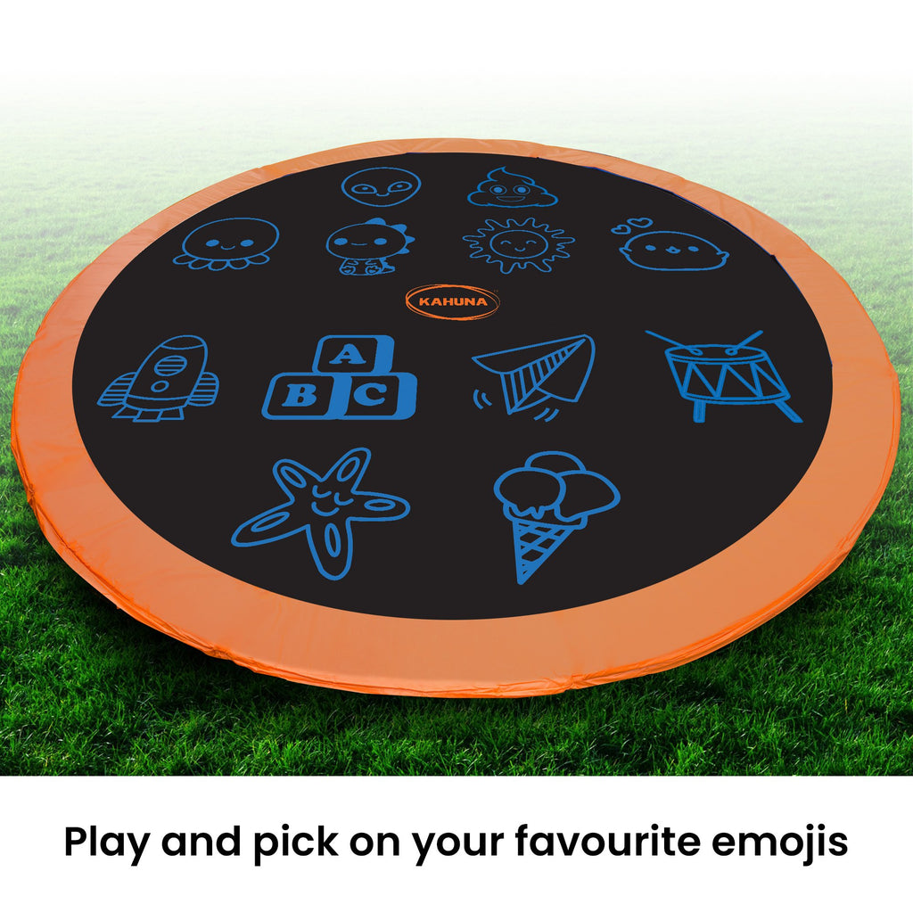 Kahuna 14ft Replacement Trampoline Jumping Mat - Emoji - YDS.com.au