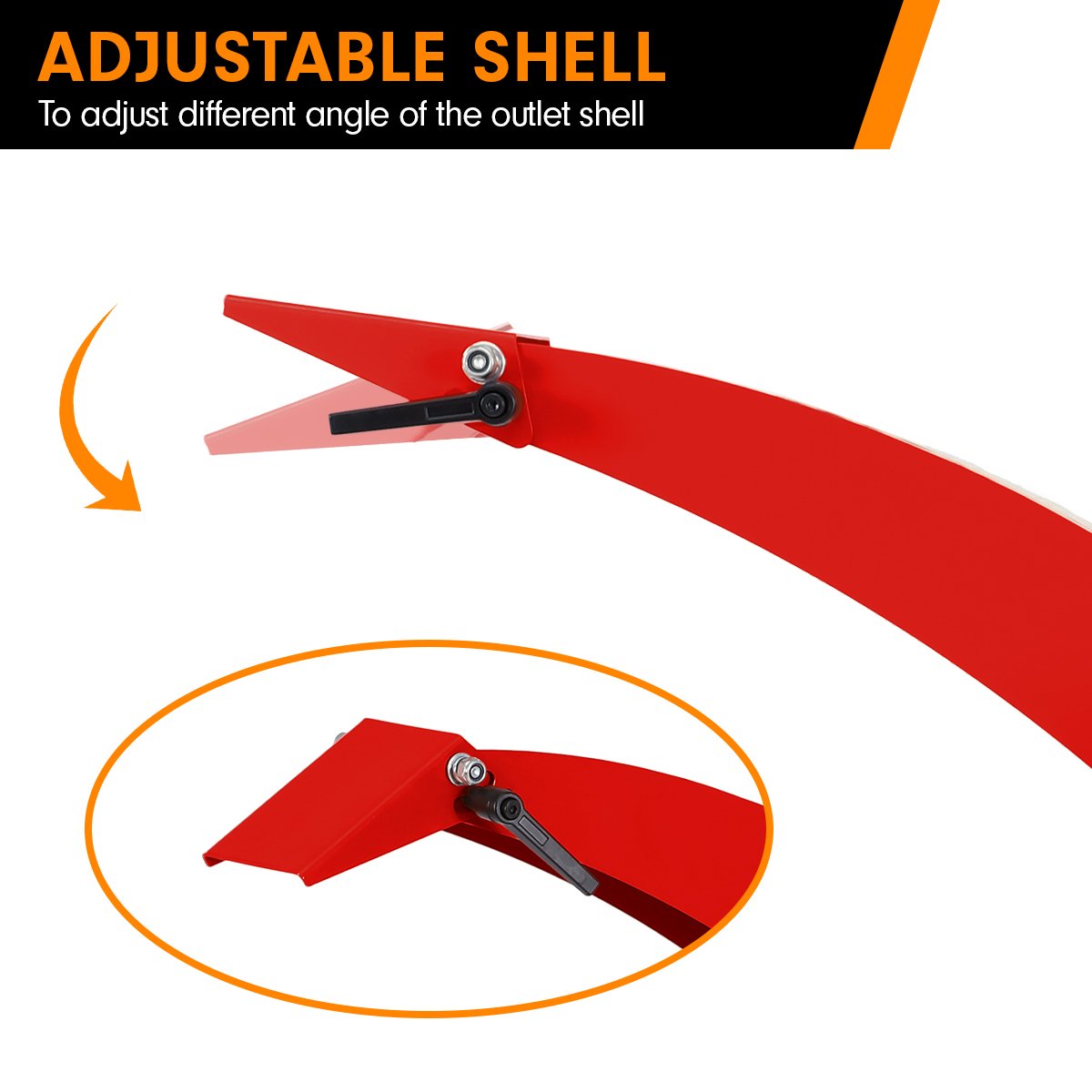 Ducar 7hp Wood Chipper Shredder Mulcher Grinder Petrol Red - YDS.com.au