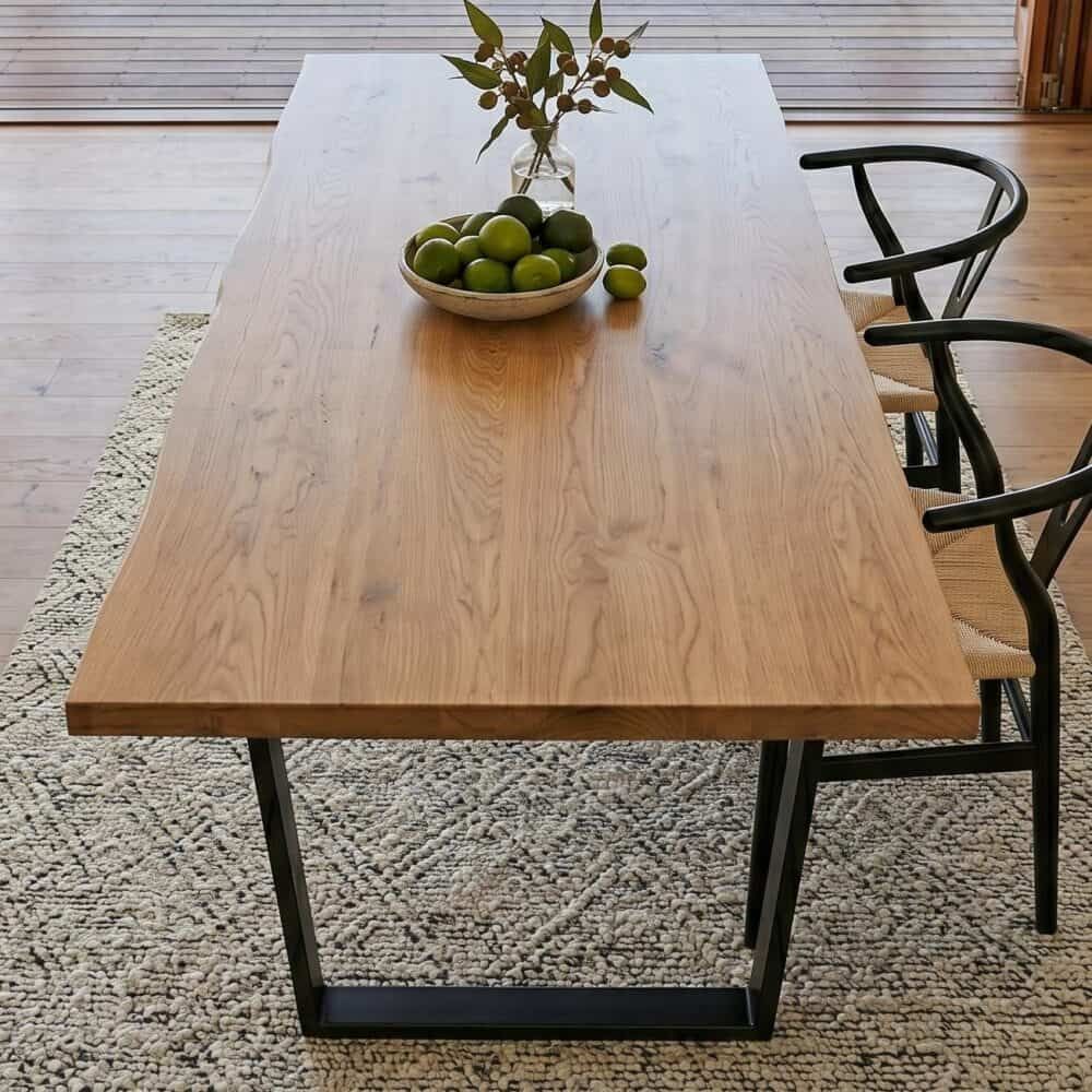 Venice Rectangular Dining Table 170cm Natural