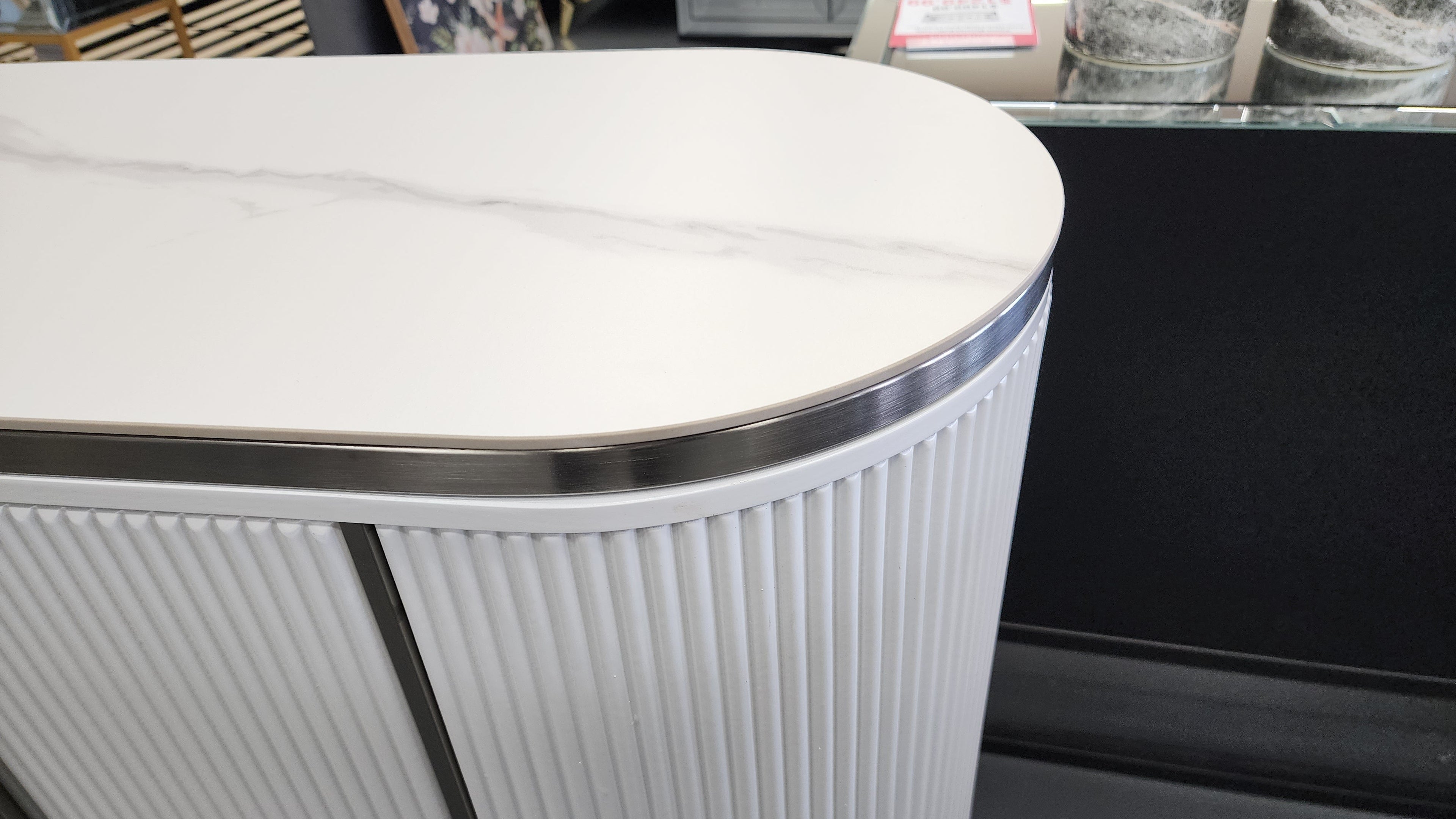 Kingsley Sideboard / Buffet Table - White