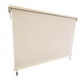 Outdoor Roller Blind Sun Screen Awning With Aluminium Hood