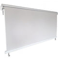 Outdoor Roller Blind Sun Screen Awning With Aluminium Hood