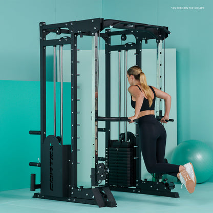 CORTEX SM25 Multi Gym (Dual Stack Functional Trainer, Smith Machine, Half Rack)