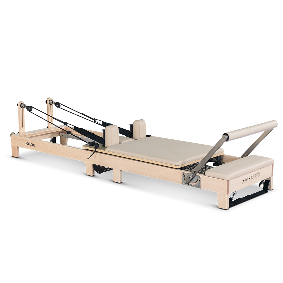 Máquina reformadora de pilates plegable de madera Lifespan Fitness Contour (beige)