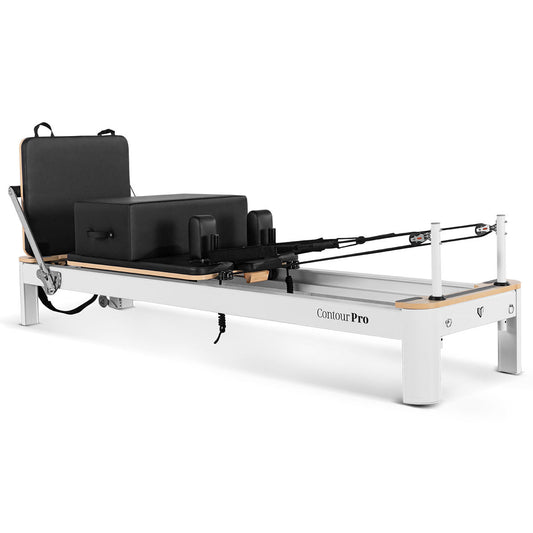 Juego de cama de pilates reformadora de aluminio Contour Pro Studio de Lifespan Fitness