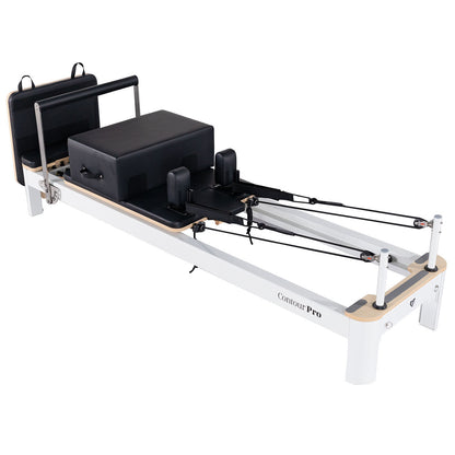 Juego de cama de pilates reformadora de aluminio Contour Pro Studio de Lifespan Fitness